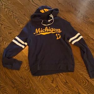 Victoria Secret Pink University of Michigan hoodie
